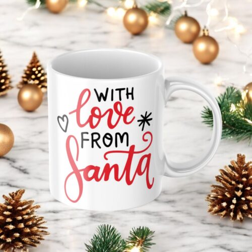 Χριστουγεννιάτικη Κούπα With Love From Santa 3 Χριστουγεννιάτικη Κούπα With Love From Santa - Image 2
